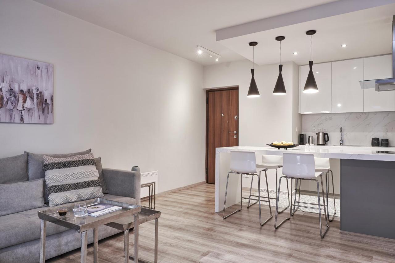 Charitos Iχ, Chic N Modern 2Bd Apt Atenas Exterior foto